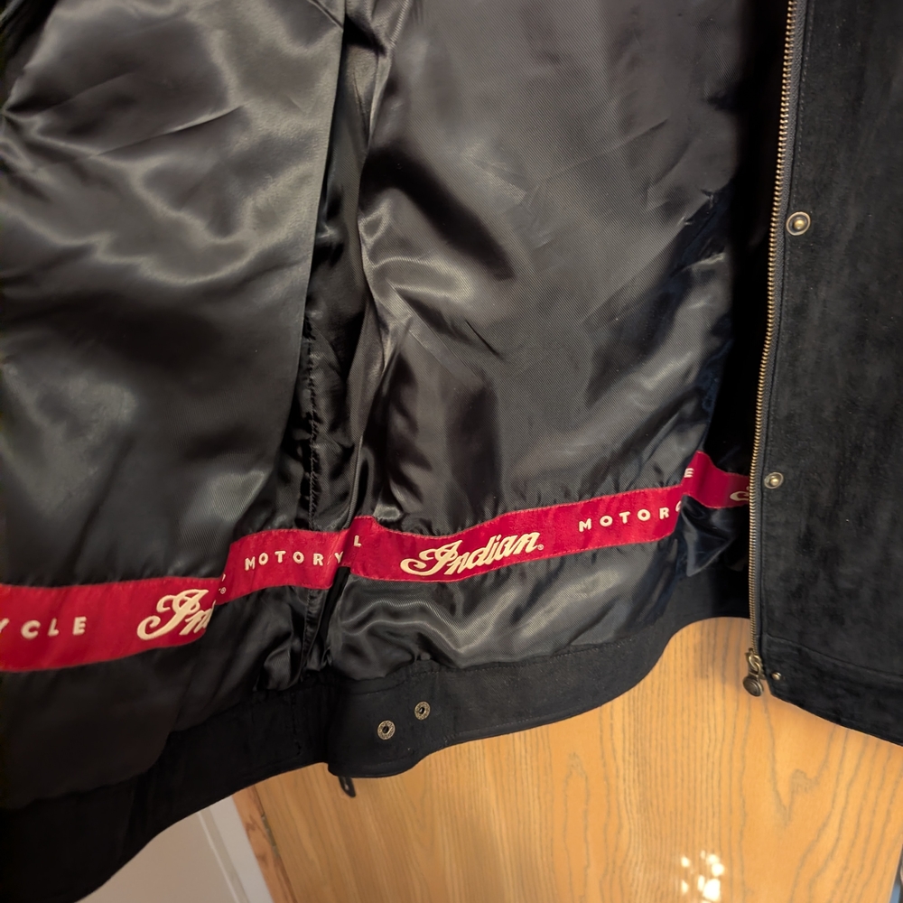 Indian Motorcycle Women's Black Leather Jacket - Picture 5 of 6